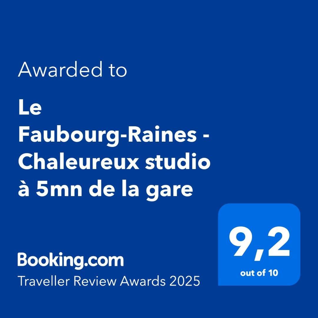 Le Faubourg-Raines - Chaleureux Studio A 5Mn De La Gare Dijon Zewnętrze zdjęcie